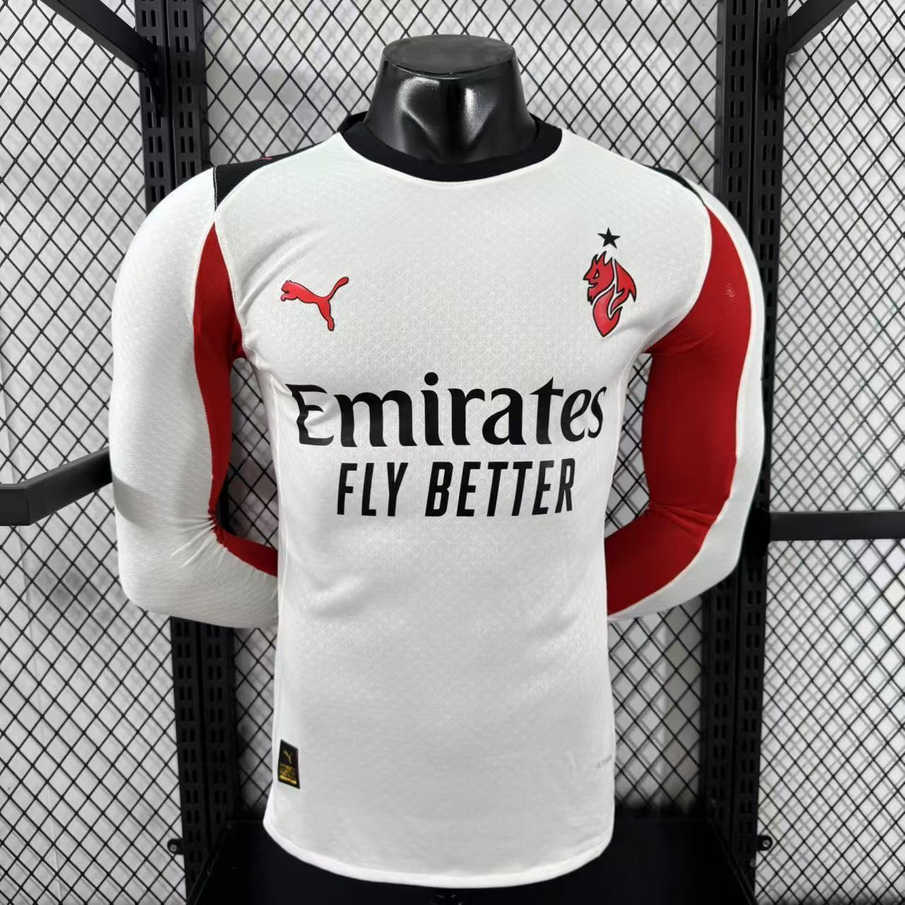 AC Milan 2025-2026 Long Sleeve Away Kit