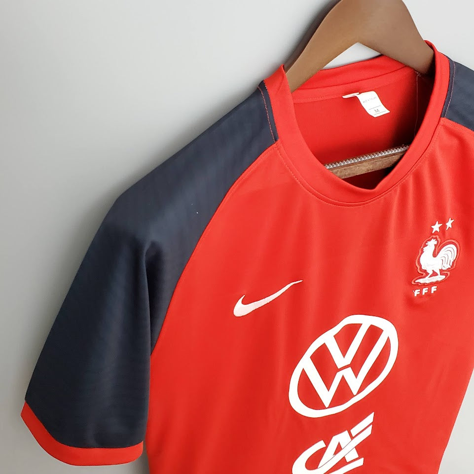 FRANÇA PRÉ JOGO VERMELHO 2022