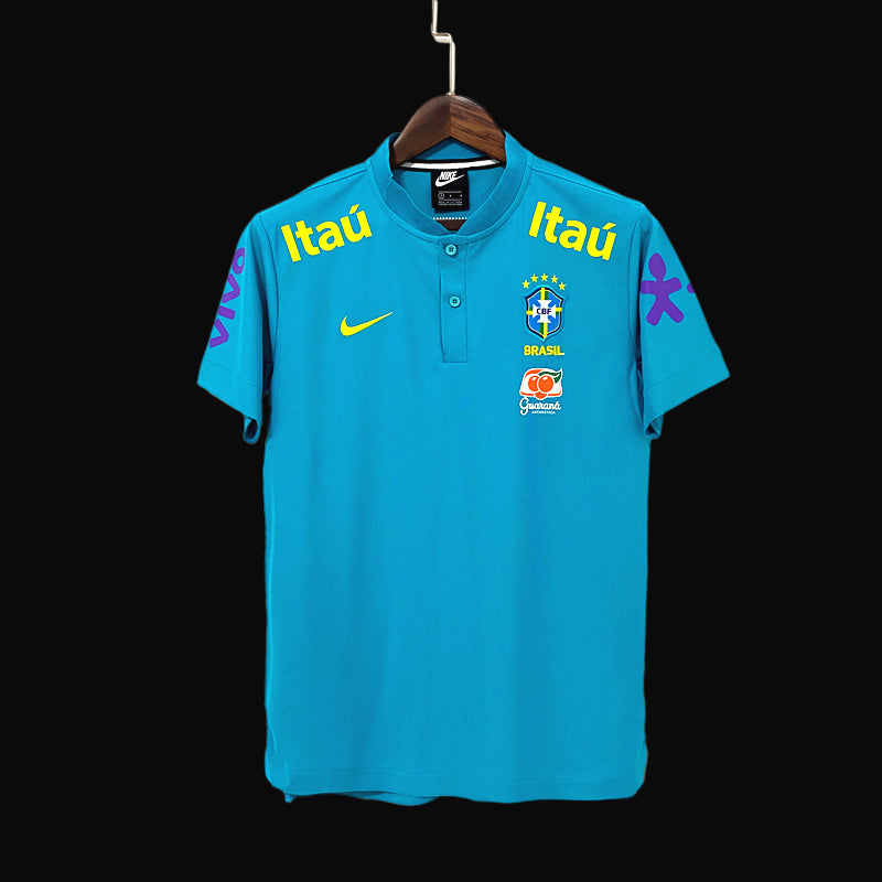 Brazil Pre-Match Training Soccer Jersey (Player Version) 2022