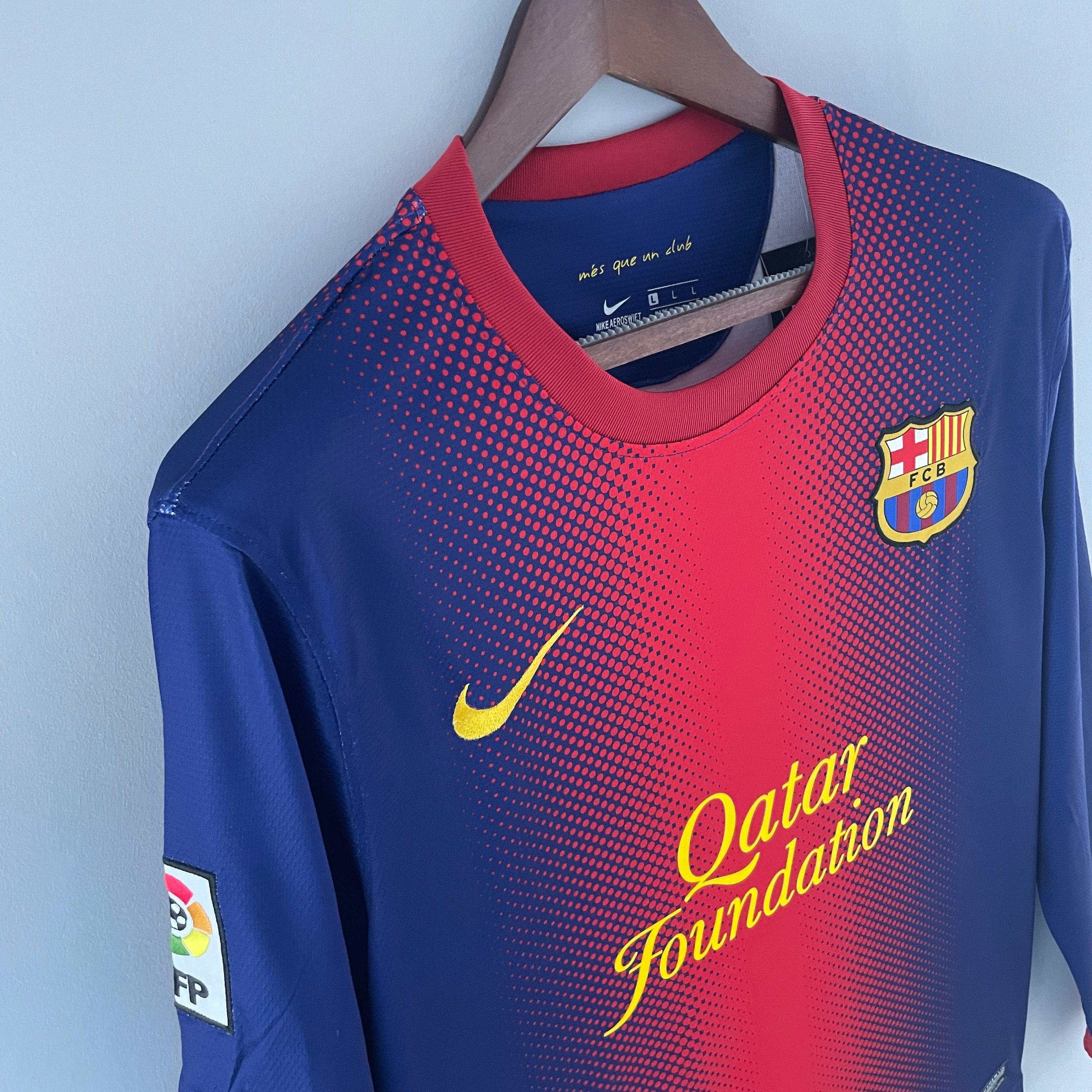 BARCELONA HOME RETRO LONG SLEEVE 12/13