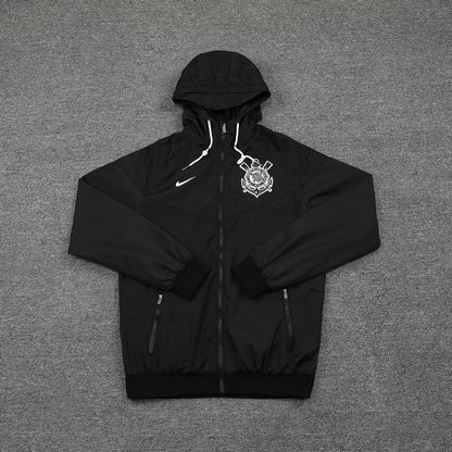 CORINTHIANS WINDBREAKER BLACK