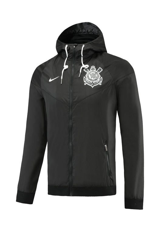 CORINTHIANS WINDBREAKER BLACK