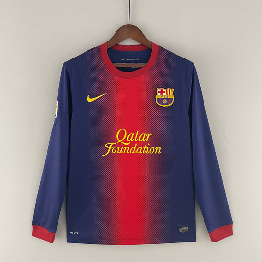 BARCELONA HOME RETRO LONG SLEEVE 12/13