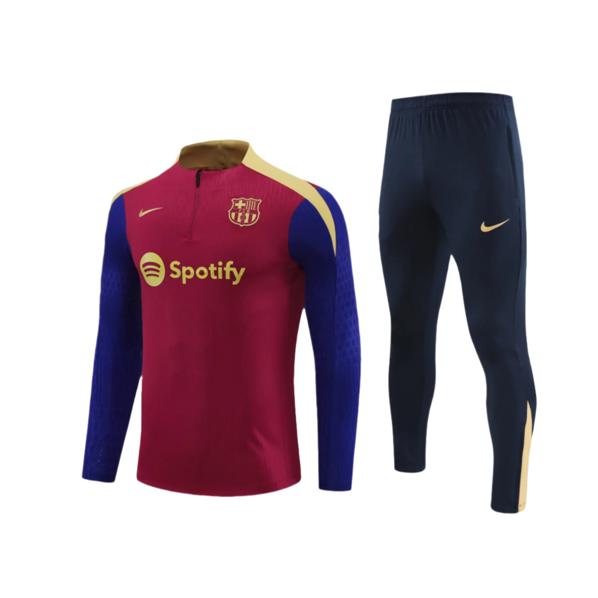 BARCELONA RED, BLACK AND BLUE TRACKSUIT