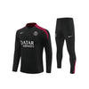 PARIS SAINT-GERMAIN BLACK AND RED TRACKSUIT