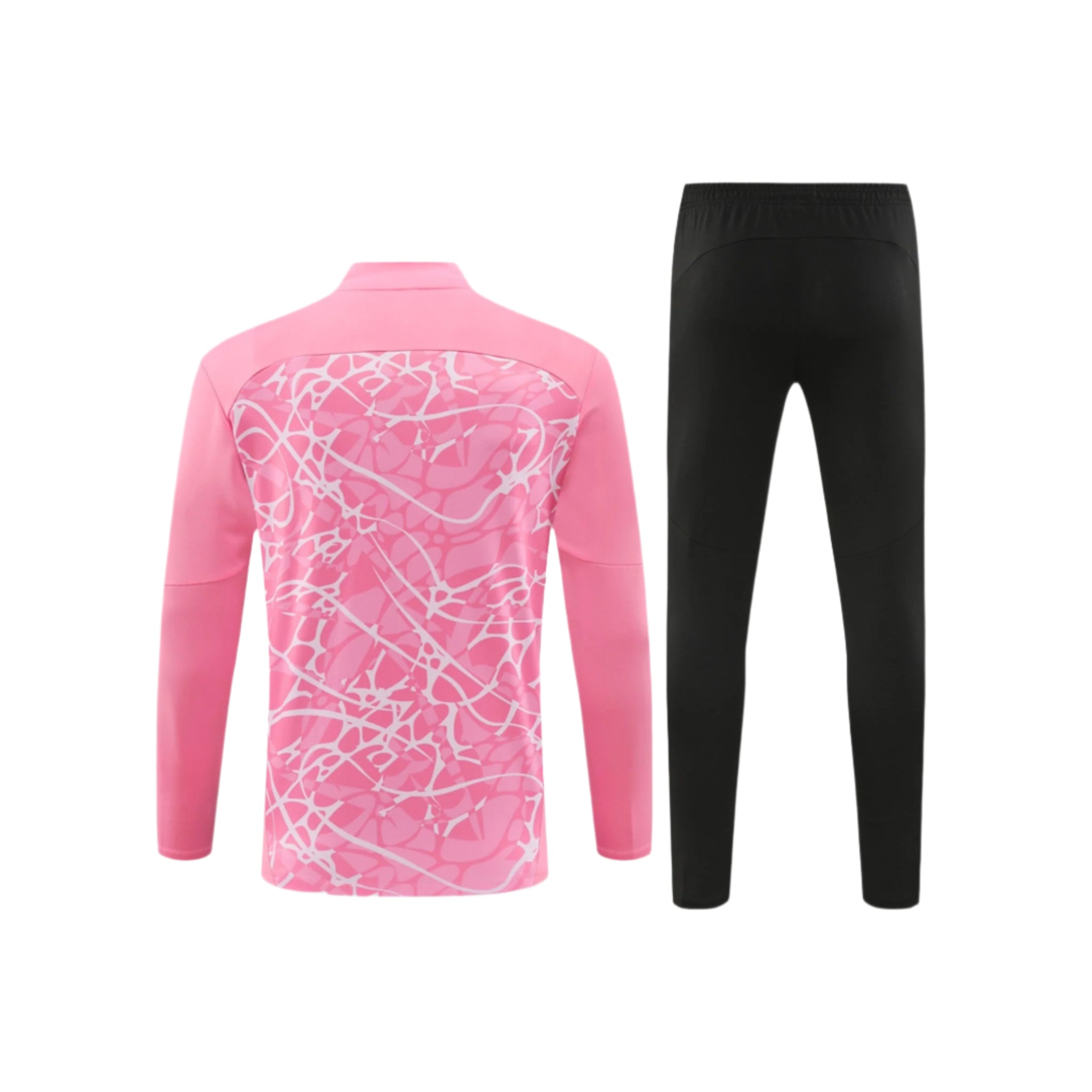 MANCHESTER CITY BLACK AND PINK TRACKSUIT