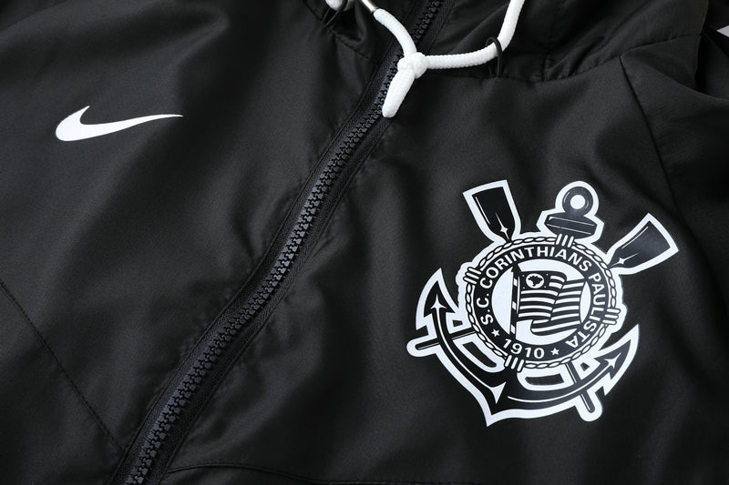 CORINTHIANS WINDBREAKER BLACK