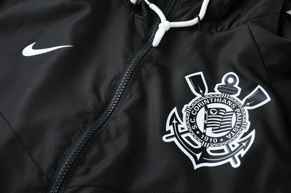 CORINTHIANS WINDBREAKER BLACK