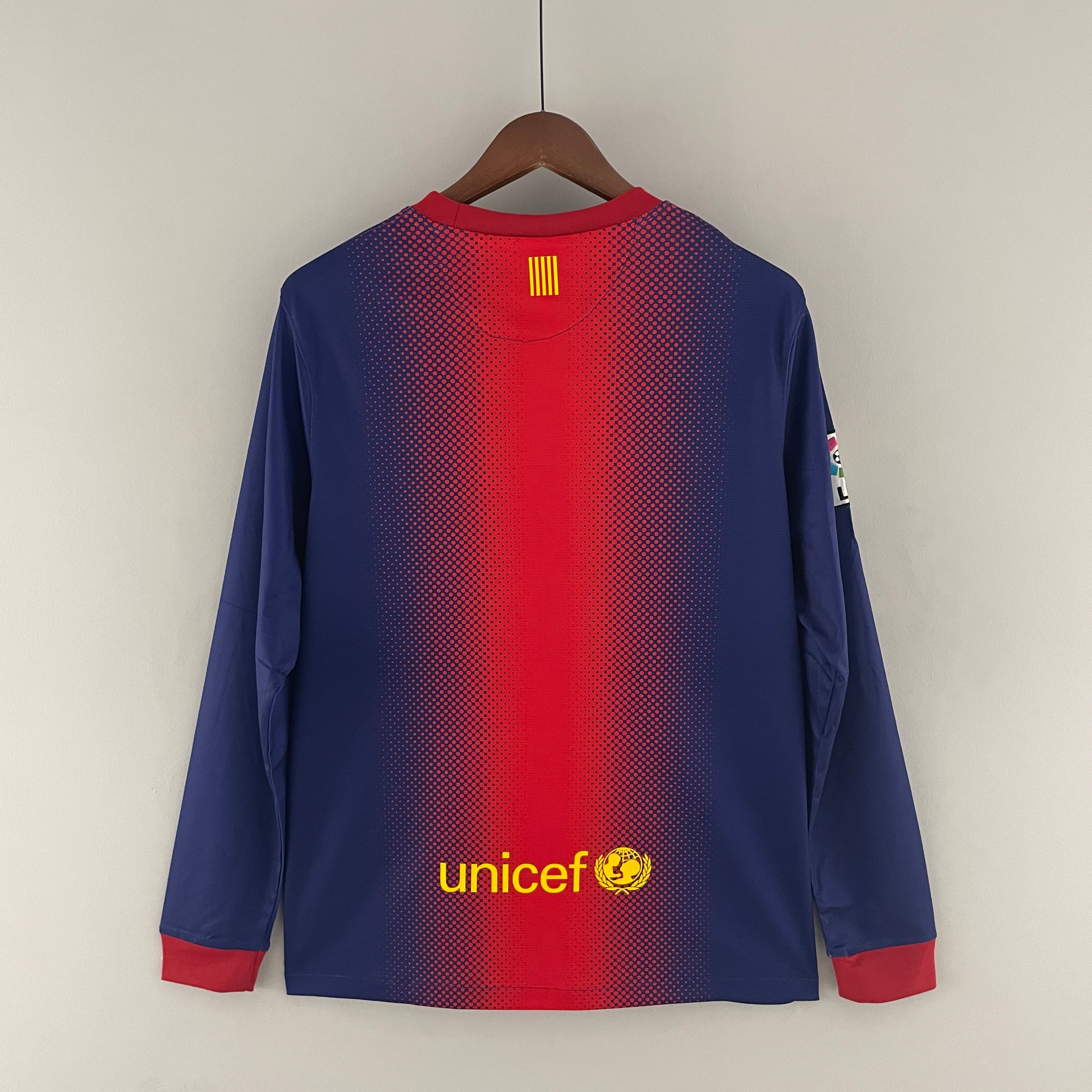 BARCELONA HOME RETRO LONG SLEEVE 12/13