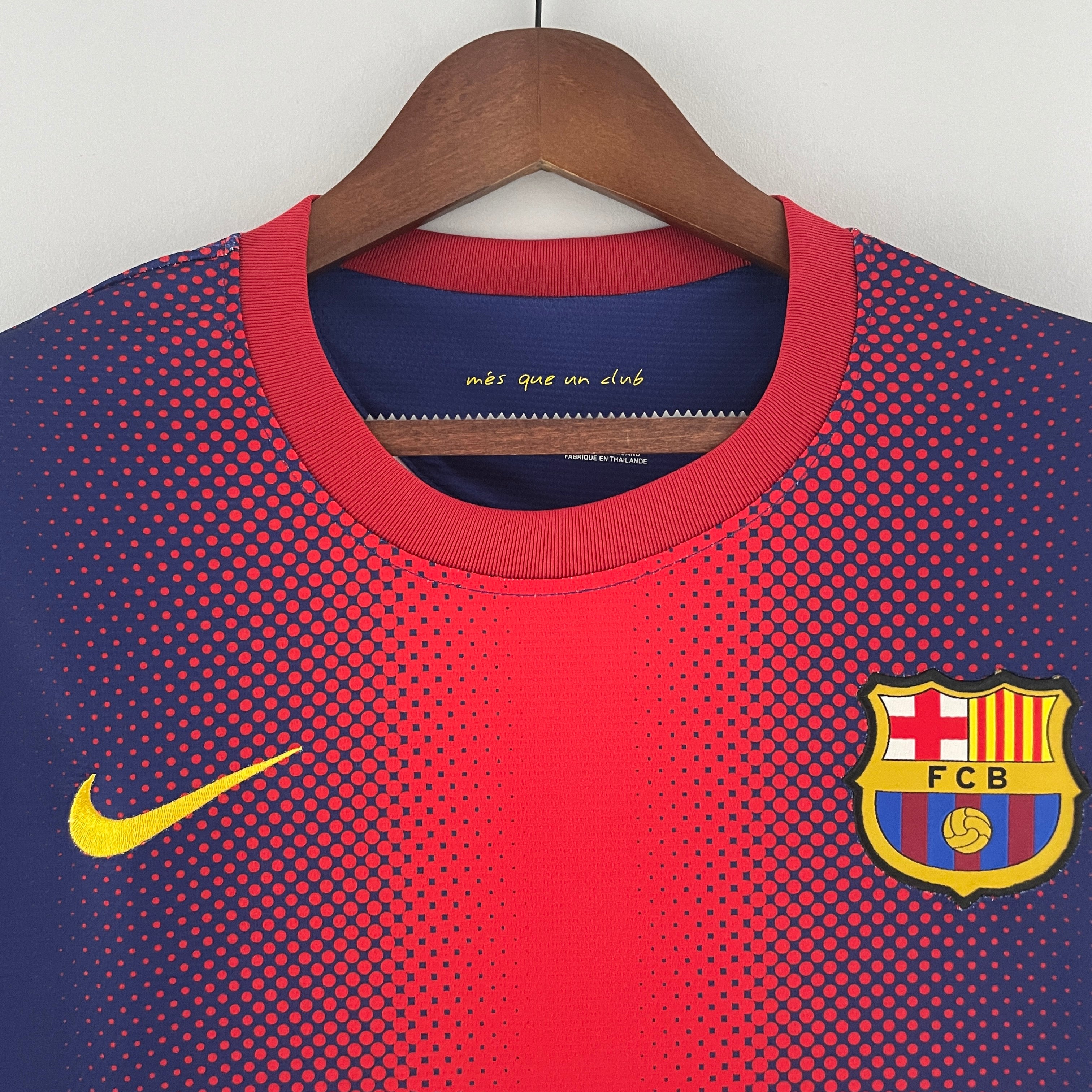 BARCELONA HOME RETRO LONG SLEEVE 12/13