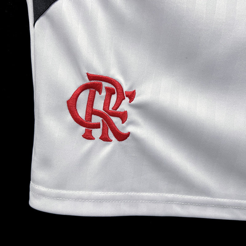 SHORTS 23/24 FLAMENGO WHITE SPECIAL EDITION