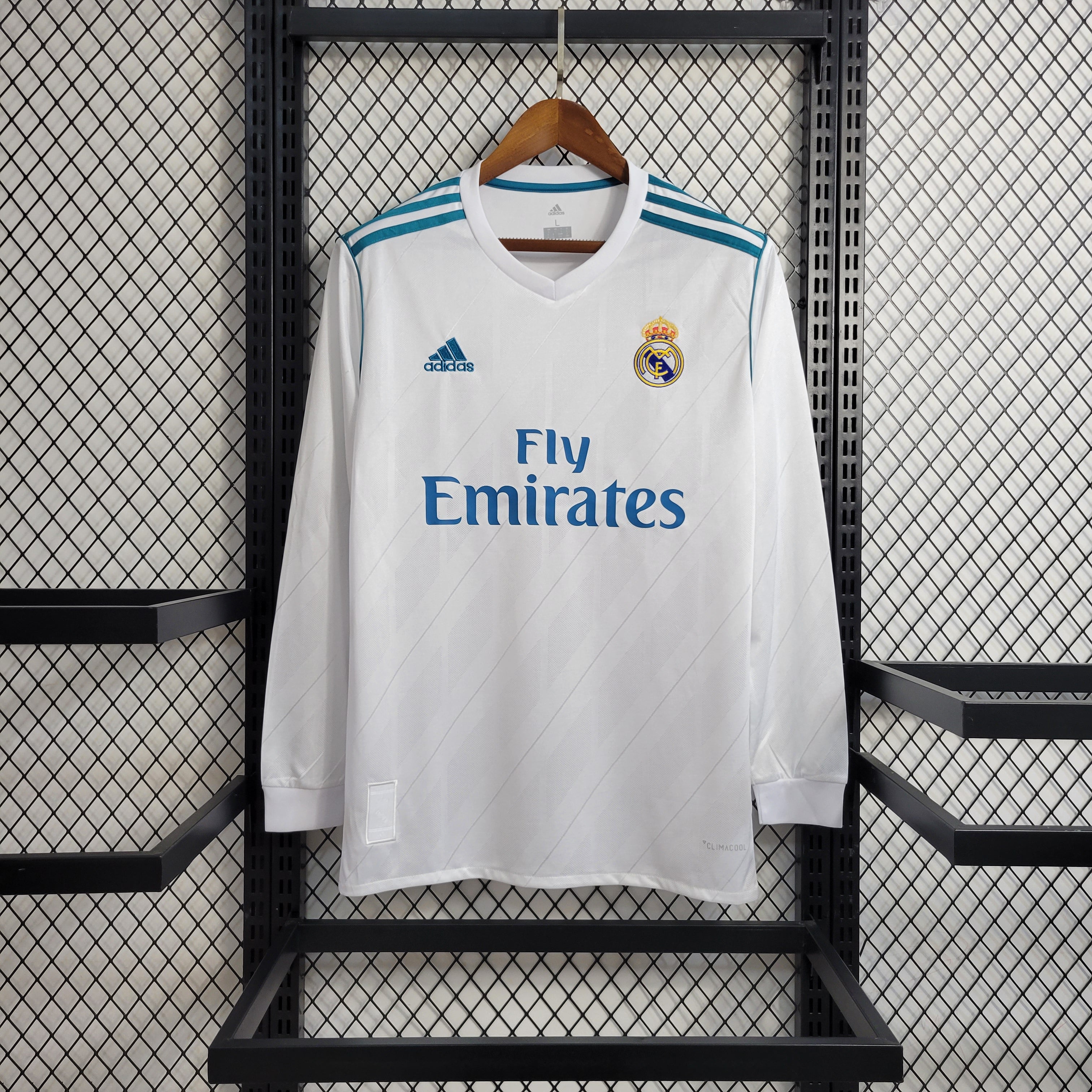 REAL MADRID RETRO HOME LONG SLEEVE 17/18