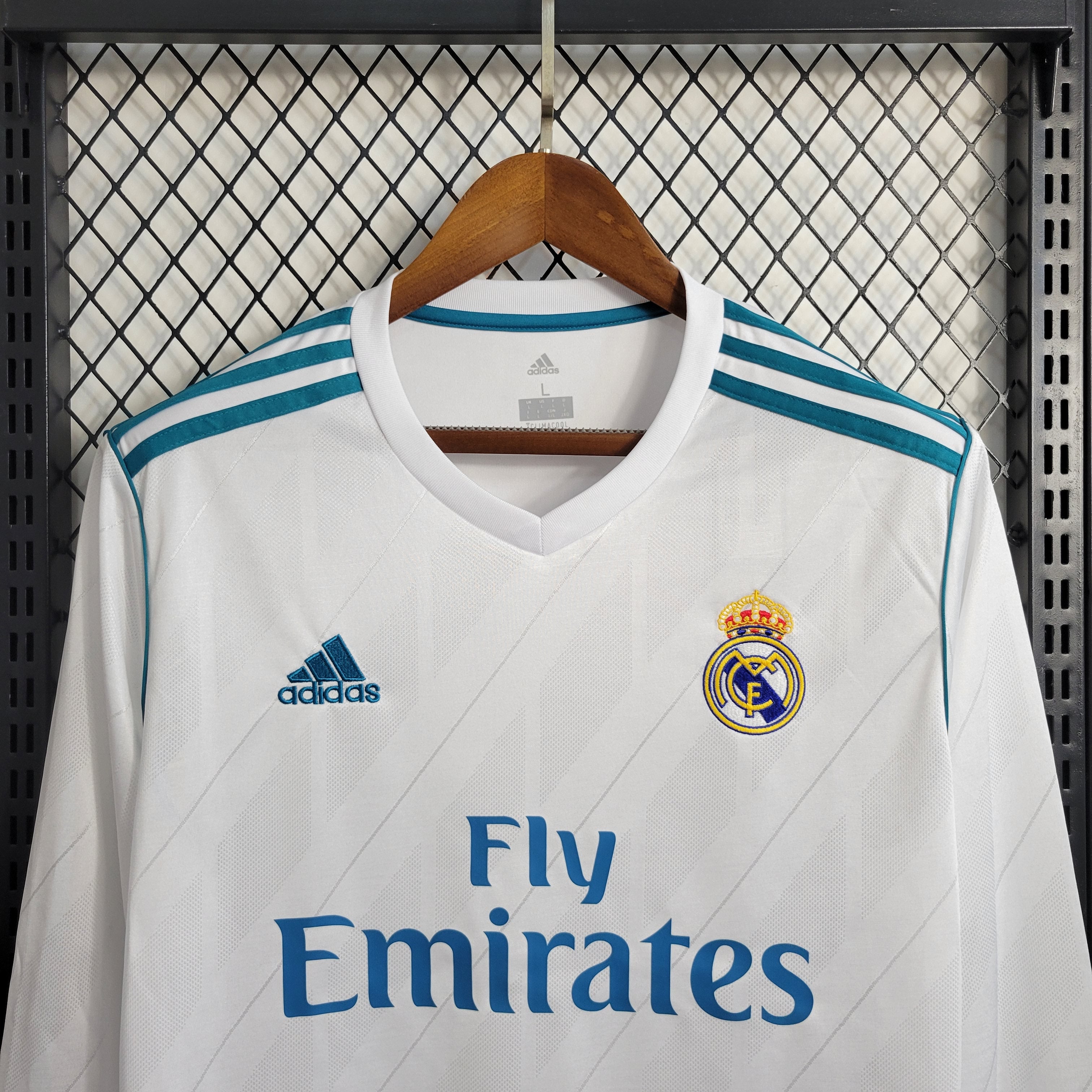 REAL MADRID RETRO HOME LONG SLEEVE 17/18