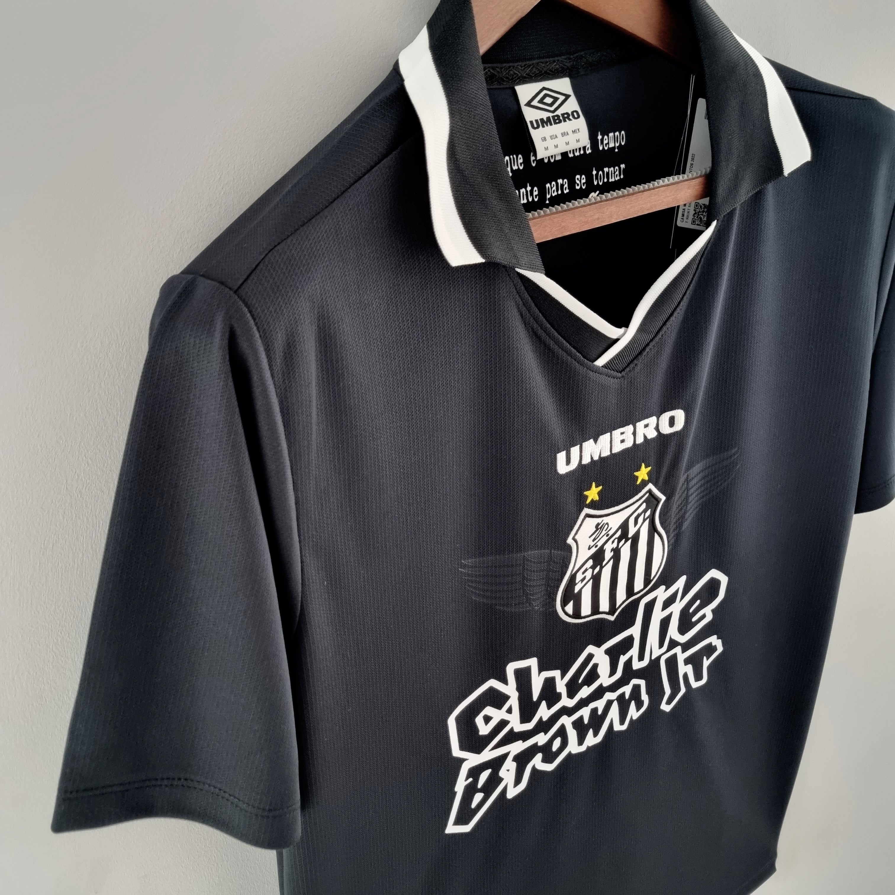 SANTOS CAMISA COMEMORATIVA DIAS DE GLÓRIA 2022 COR PRETA