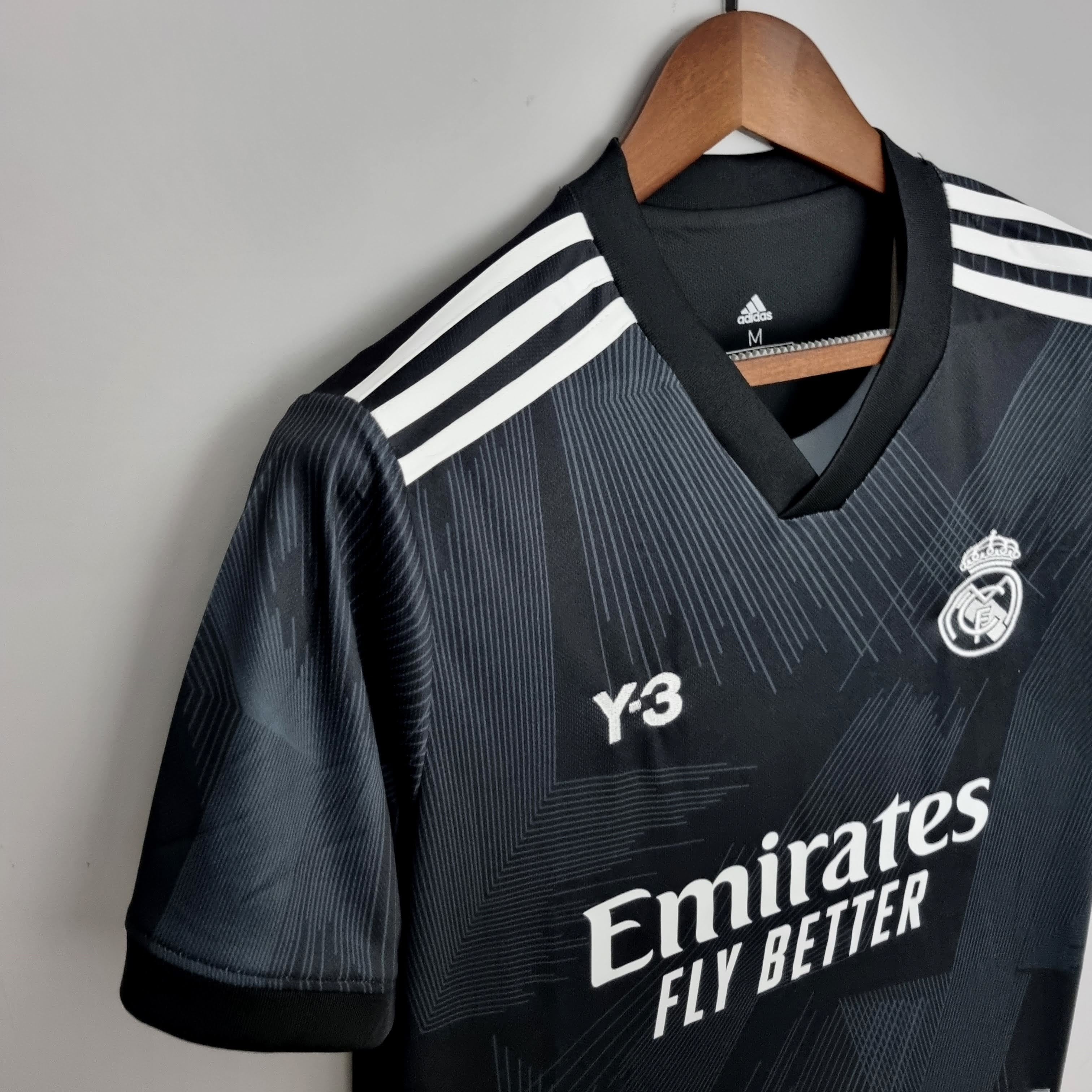 REAL MADRID EDIÇÃO ESPECIAL Y-3 PRETO